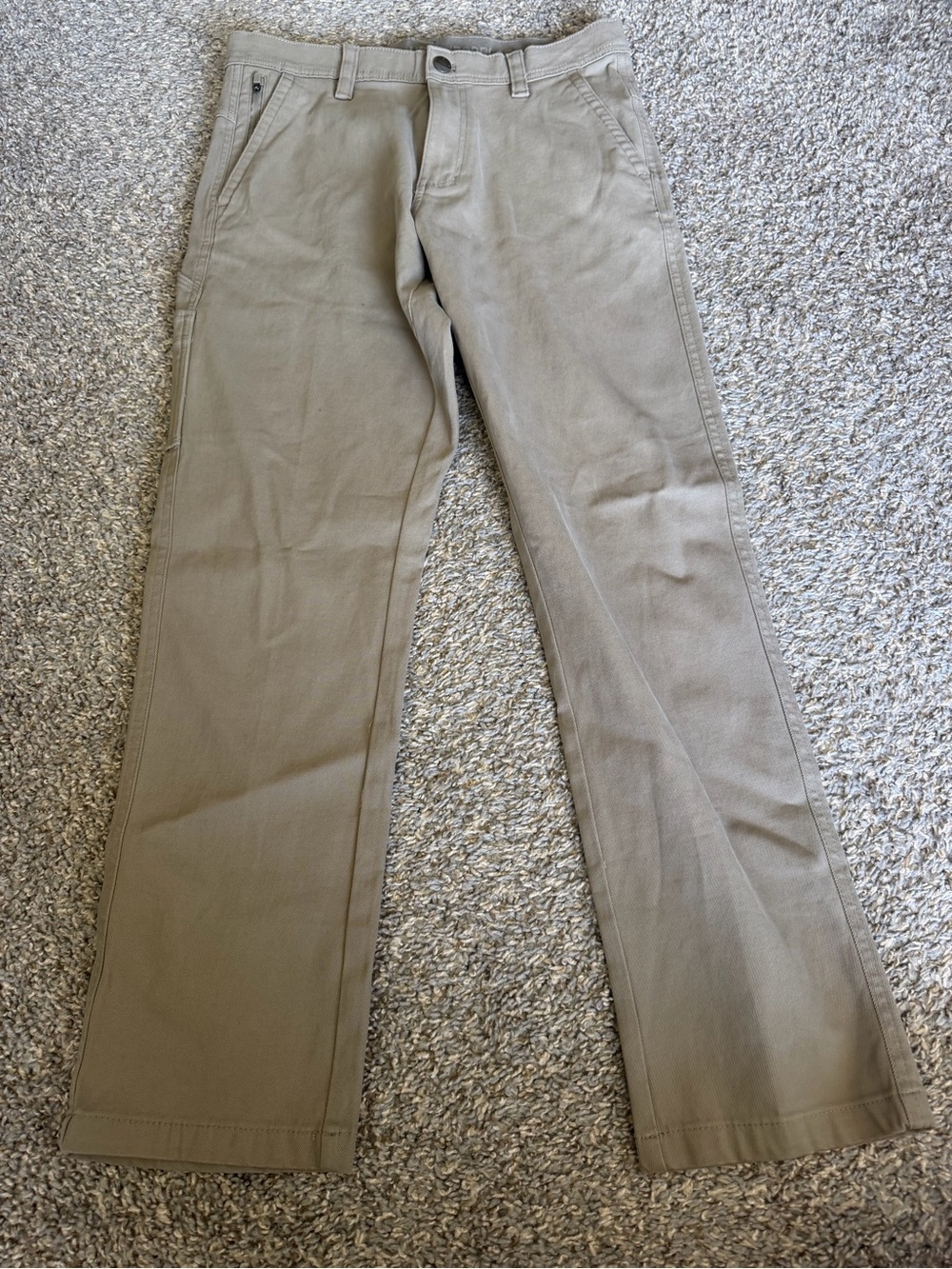NWOT Weatherproof Men's Khaki Chinos in Light Tan